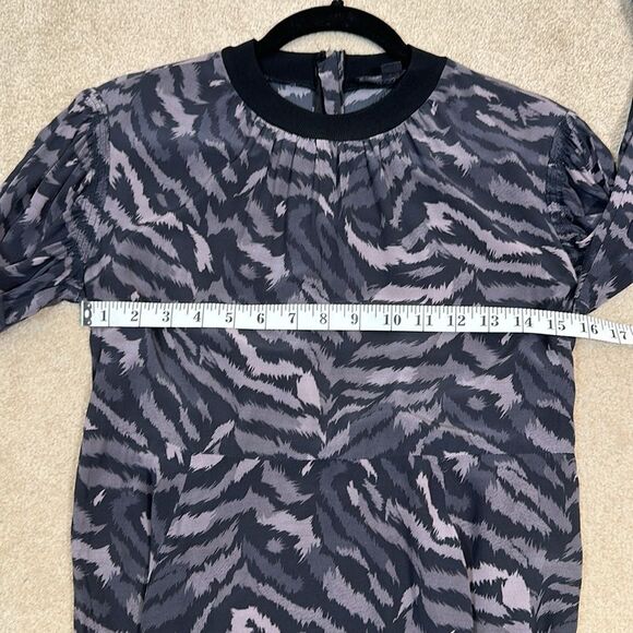 All Saints Fayre Remix Printed Dress Whimsigoth Spooky Dark Fairy Women Small - Picture 4 of 8